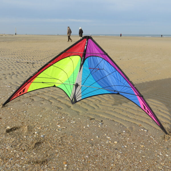 Nexus stuntvlieger op het strand