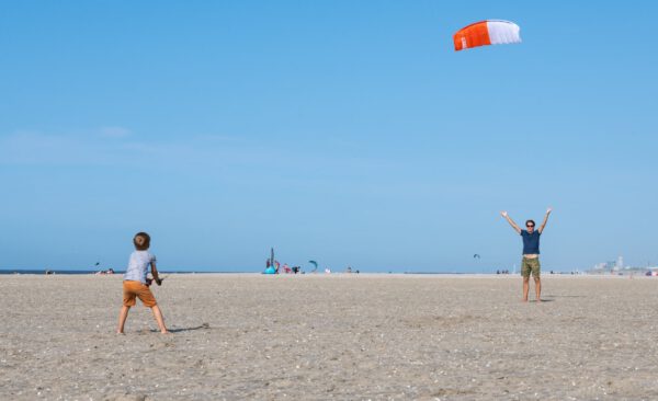 eerste vlucht matrasvlieger