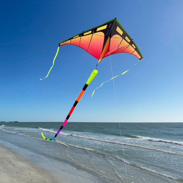 prism kite rainbow tail