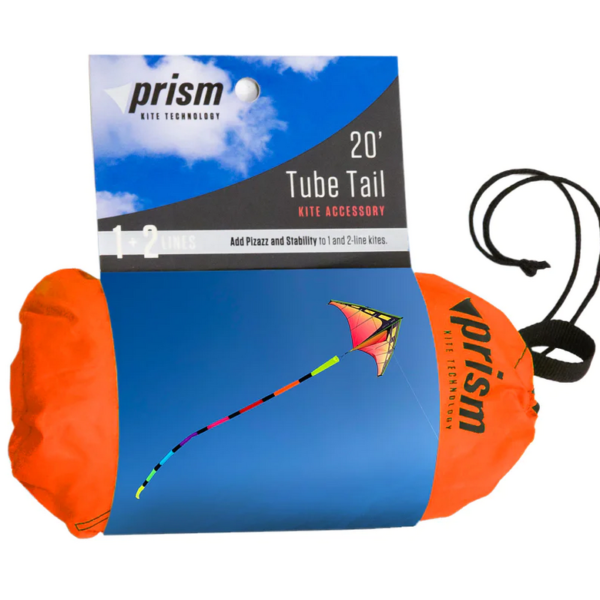 prism kites verpakking staart